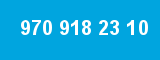 970 918 23 10 970 918 23 10